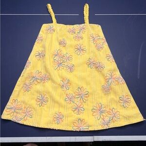 Lena Yellow Floral Mini Dress